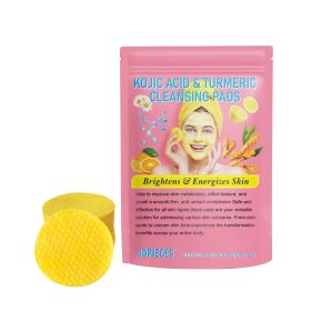 Cleansing And Skincare Turmeric Kojic Acid Cleansing Pad (Option: Clean gasket-1PC)