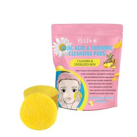 Cleansing And Skincare Turmeric Kojic Acid Cleansing Pad (Option: Cleansing pad-2PCS)